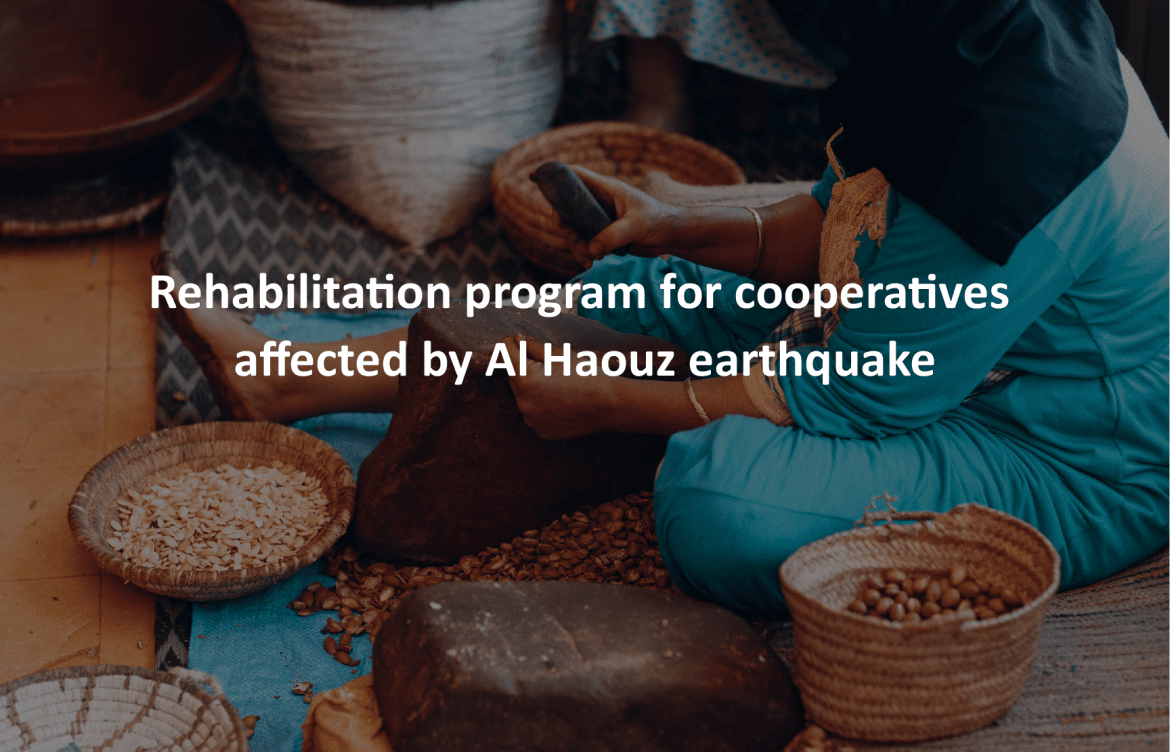 Rehabilitation program for cooperatives affected by Al Haouz earthquake